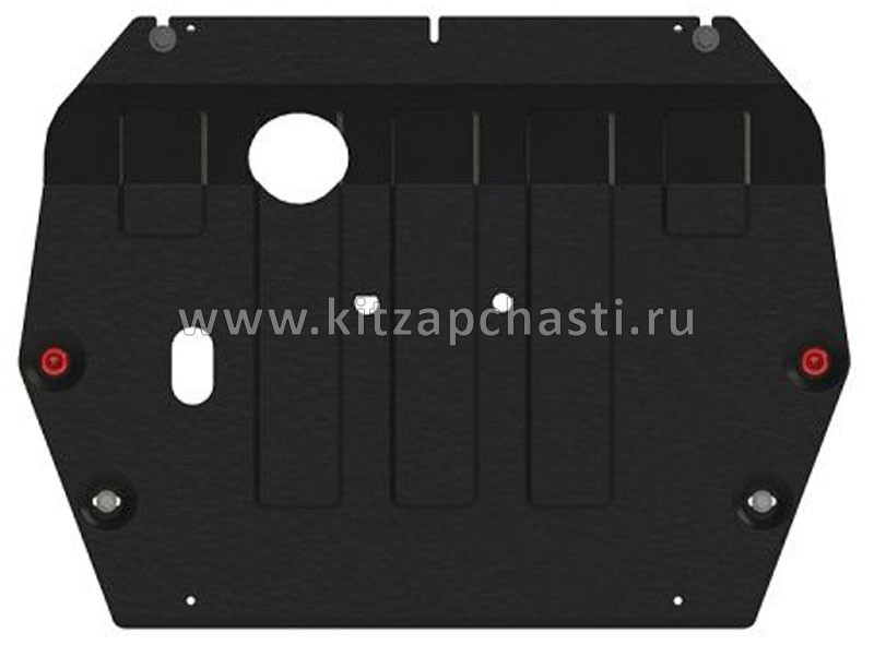 Защита картера и КПП (сталь 2мм + крепеж) "Фирма Sheriff" МОСКВИЧ 6  28.4853